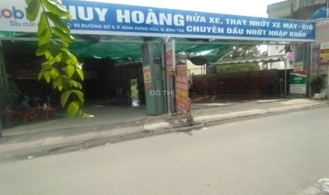 Chính chủ sang or cho thuê MB rửa xe 250m2 tại 55 Đường Số 8, P BHH, Q Bình Tân