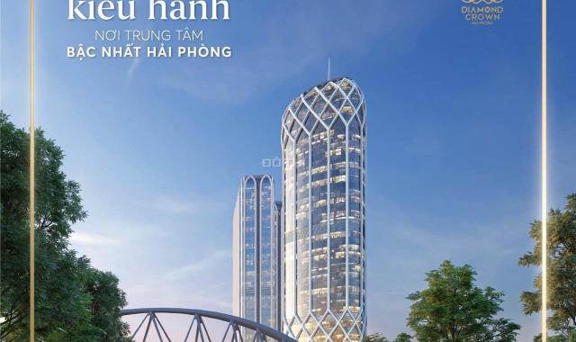 Cực đỉnh mở bán căn hộ studio Diamond Crown Hải Phòng. View cực đẹp