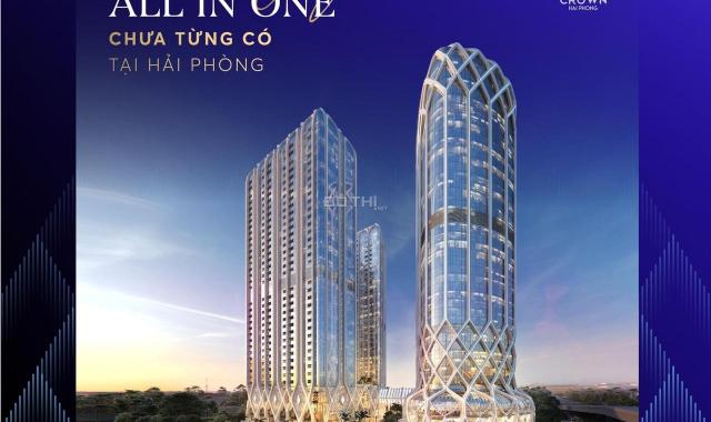 Cực đỉnh mở bán căn hộ studio Diamond Crown Hải Phòng. View cực đẹp