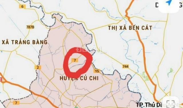 Bán đất tại đường Tỉnh Lộ 7, Xã An Nhơn Tây, Củ Chi, Hồ Chí Minh diện tích 372m2 giá 4.5 tỷ