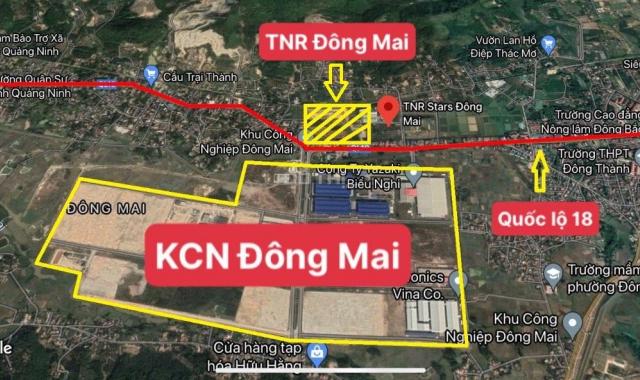 Đất nền sổ đỏ trong KĐT - Mặt đường QL18 - Đối diện KCN lớn Quảng Yên - Quảng Ninh