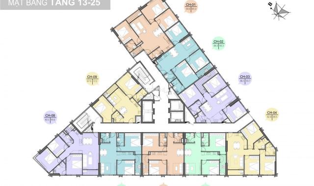 Hot - Tặng gói nội thất 70 tr khi mua căn hộ từ 1,5 tỷ ngay trung tâm Q. Thanh Xuân, view 3 mặt hồ