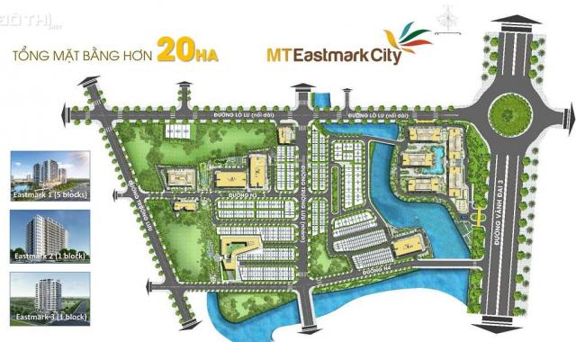 Giữ chỗ căn hộ mt Eastmark City tp Thủ Đức, chỉ 36 triệu/m2, thanh toán 30 tháng - pkd 0912598058