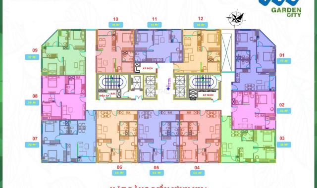 Bán căn 2PN chung cư FLC Đại Mỗ tầng 10 tòa HH4 chỉ 1.3 tỷ - 0903279587