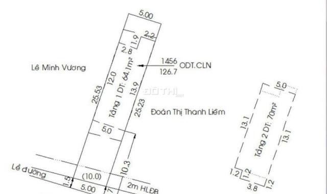 Bán nhà mới 100% phường Phú Lợi TDM đầy đủ nội thất DT 5x25.5m TC 80m2 3PN rộng
