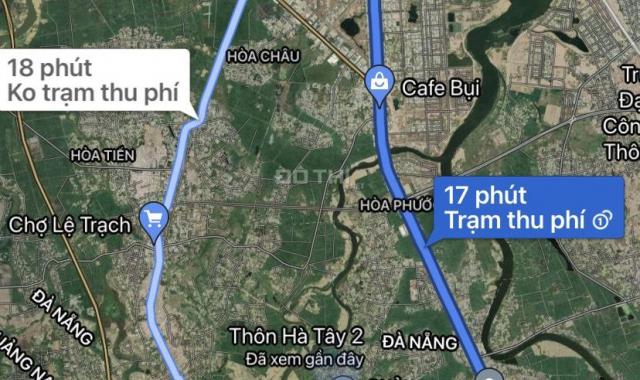 Bán lô đất cách Đn 5km, ngay trạm thu phí Đà Nẵng Quảng Nam, giá 790tr. Bao sổ đỏ, đường rộng 5m