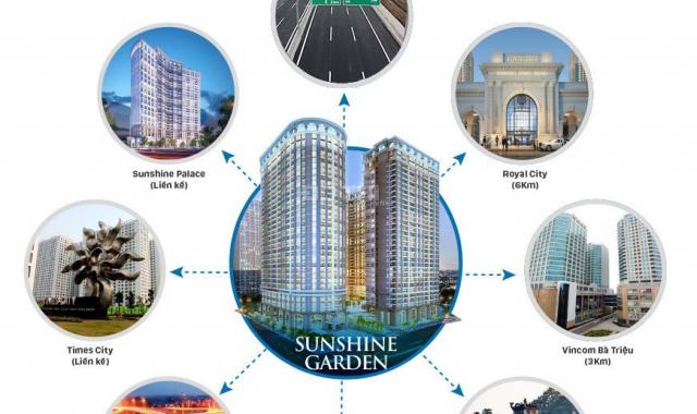 Bán căn hộ chung cư tại dự án Sunshine Garden, Hai Bà Trưng, Hà Nội diện tích 115m2 giá 4,4 tỷ
