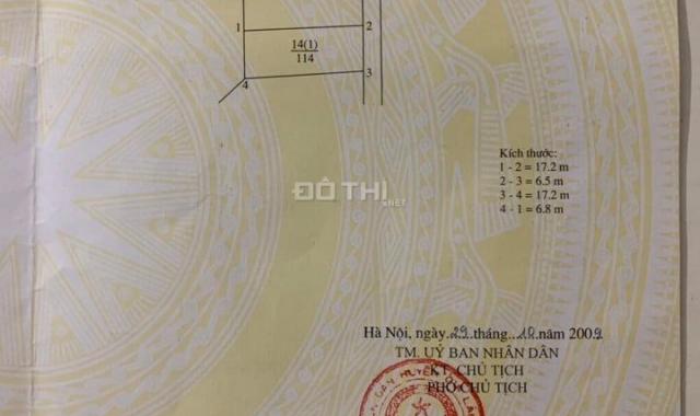 Cần bán nhà 3 tầng đường Kiêu Kỵ, ô tô 7 chỗ đỗ trong sân, DT 114m2, 3,7 tỷ