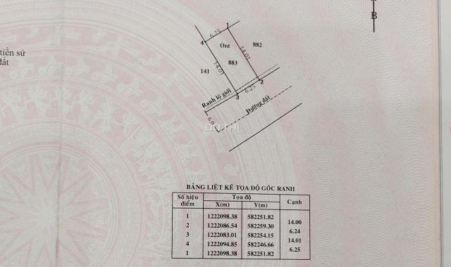 Chính chủ bán lô đất đẹp xã Nhuận Đức - Củ Chi, 87.5m2 - Pháp lý đầy đủ