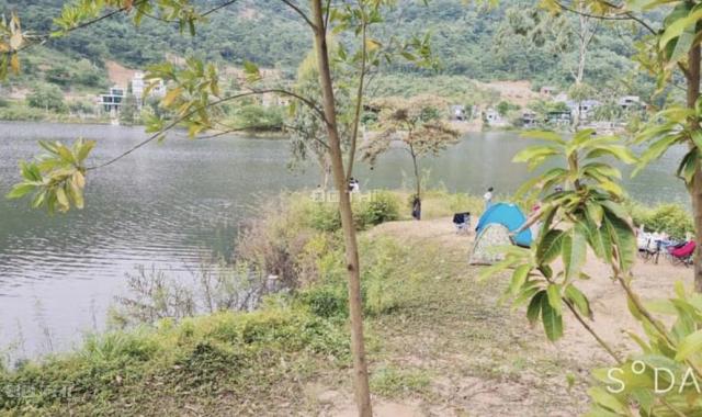Đất view hồ tựa núi, sổ đỏ hoa hậu. Hàng độc hiếm, Hồ Đồng Quan 1693m2 x 2sổ. Giá 35,6 tỷ