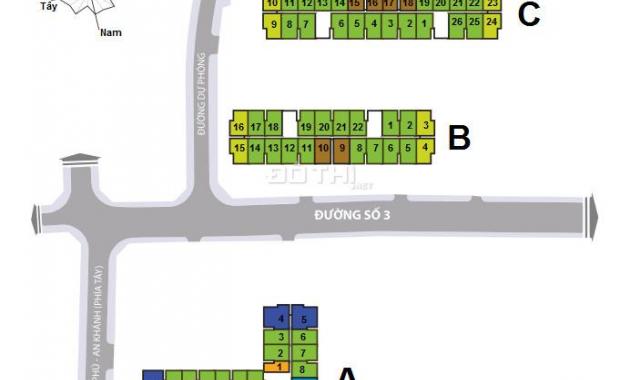 Bán căn góc block A chung cư bộ công an Quận 2 94m2 3PN giá 5.5 tỷ, full nội thất