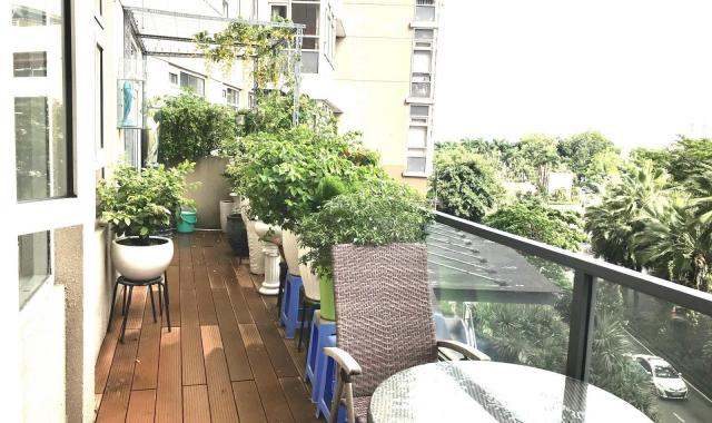 Bán căn hộ sân vườn chung cư Saigon Pearl, 3 phòng ngủ, sân vườn rộng giá 11.5 tỷ/căn