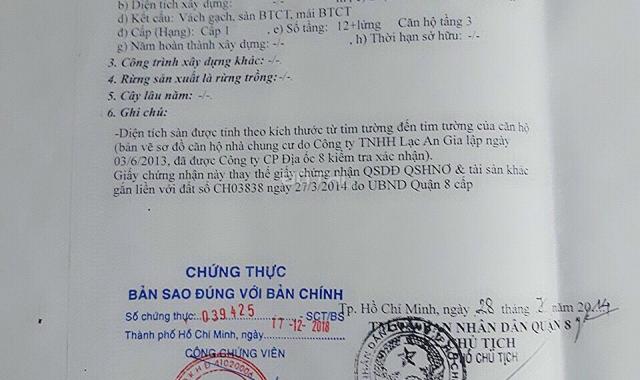 Căn hộ 2PN CC Bông Sao P5 Q8 59,6m2 SHR 2 tỷ, tặng nội thất gần chợ Nhị Thiên Đường