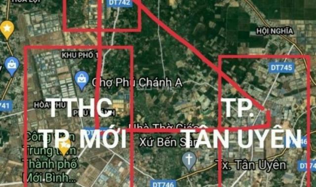 Bán gấp nền trung tâm Tân Uyên cách vòng xoay Kim Hằng khoản 5 phút đi xe