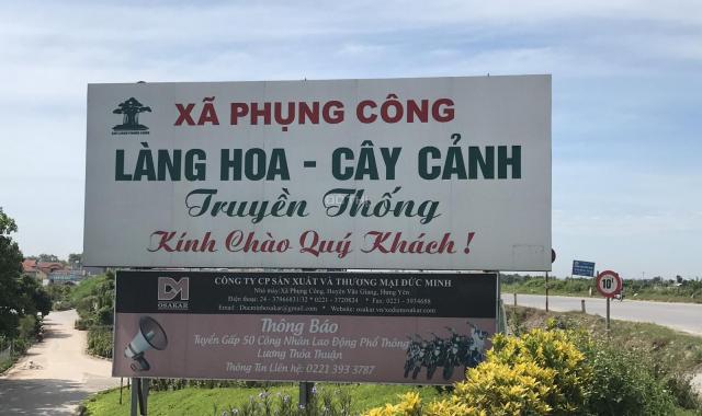 Thanh khoản nhanh lô 80m2 mặt tiền 8m khu liền kề Phụng Công - Văn Giang