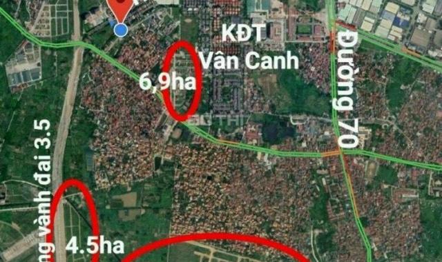 Hàng Hiếm! E Bán 50m2 khu 4.5ha Vân Canh, hướng nam ngay sau đường VĐ 3.5, SĐCC sang tên ngay