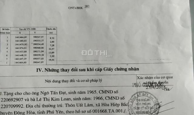 Cần bán lô đất gần khu tập thể trung đoàn 910, Uất Lâm, Hoà Hiệp Bắc 327m giá 1.5 tỷ