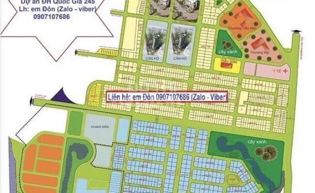 Chủ đất gửi bán đất nền tại d/án ĐH Quốc Gia 245, Phú Hữu, quận 9 - kế Melosa(KĐ) giá rẻ