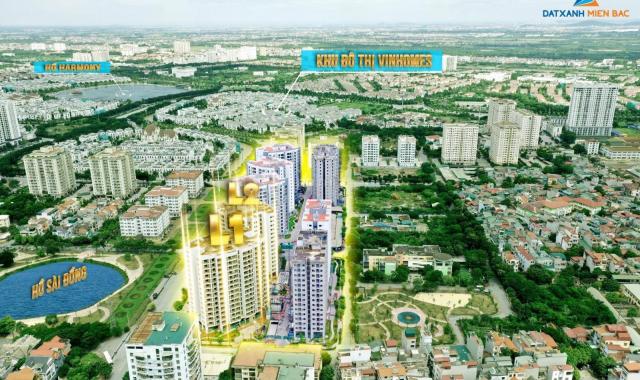 Đặt căn hộ 2 ngủ 76m2 chỉ với 100tr, thiết bị thông minh smarthome, sảnh 5 sao, view hồ sài đồng