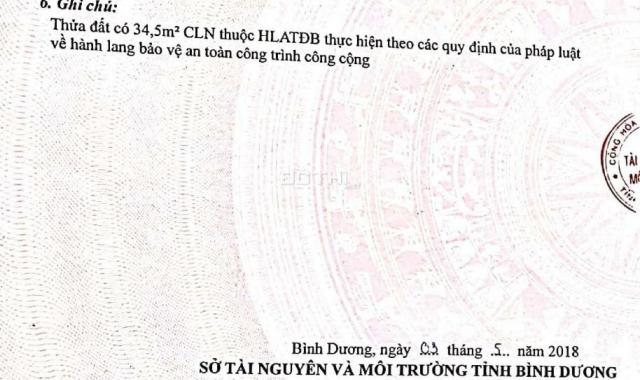 Đất MT Chòm Sao, Hưng Định, Thuận An, BD, 215m2