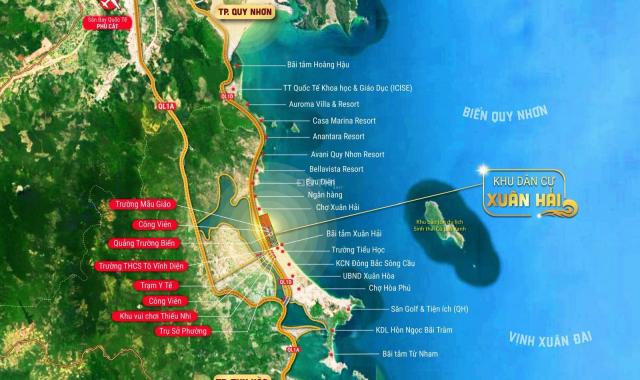 Bán đất biển Xuân Hải Sông Cầu Phú Yên sở hữu lâu dài - 0965268349