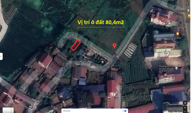 Bán 80,4m2 đất sổ đỏ, trung tâm Phổ Yên, Thái Nguyên