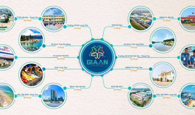 Bán đất nền dự án 3 mặt tiền KDC chỉn chu nhất xã Long Tân chỉ từ 1.2 tỷ 1 lô 100m2