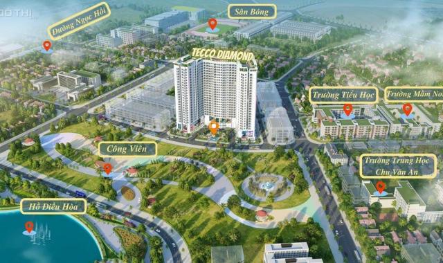 Bán căn 2 ngủ, 1,989 tỷ, chung cư cao cấp ngay đường Trần Thủ Độ, nhận nhà