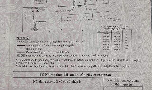 Bán nhà 2 tầng mới xây, 1 hẻm 50m2 Tôn Thất Thuyết gần cầu Kênh tẻ, sầm uất nhộn nhịp