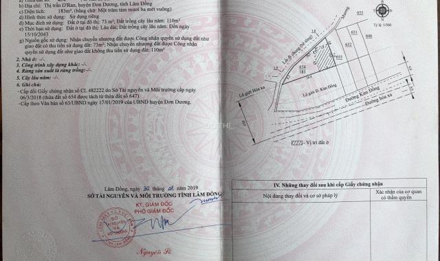 Đất thị trấn D'ran - Đơn Dương - Lâm Đồng