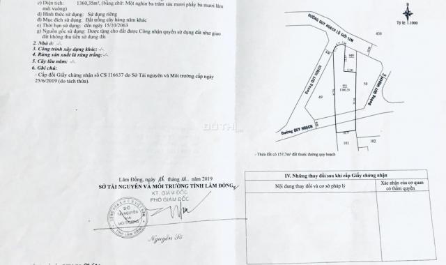 Cần bán lô đất nông nghiệp tại xã Xuân Thọ, TP Đà Lạt