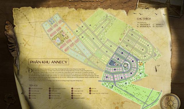 Phân khu Annecy, 100% đất thổ cư, có sổ 10tr/m2