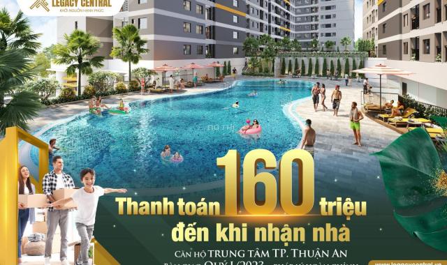 Sở hữu chung cư TT Thuận An Bình Dương chỉ với 166 triệu. Trả góp lãi suất 0%