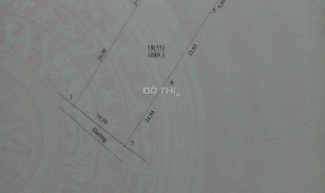 Bán đất tại đường DH09, Xã Hòa Thạch, Quốc Oai, Hà Nội diện tích 1089m2 giá 15 tỷ