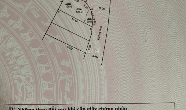 GĐ cần tiền bán gấp lô góc tại Đông Sơn, Chương Mỹ, dt130m2