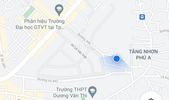 Cho thuê đất 448/12 Lê Văn Việt Tân Nhơn Phú A Q. 9 DT; 330m2