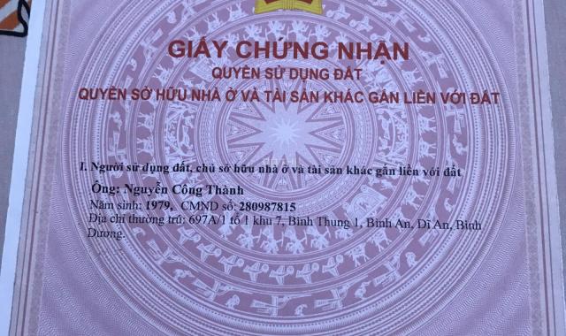 Chính chủ bán nhà vị trí đẹp tại Bình Dương