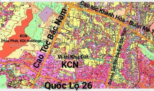 Chỉ 4,8tr/m2 sở hữu ngay lô đất 2mt kcn Khatoco lớn nhất Ninh Hoà lh: 0779.063.739