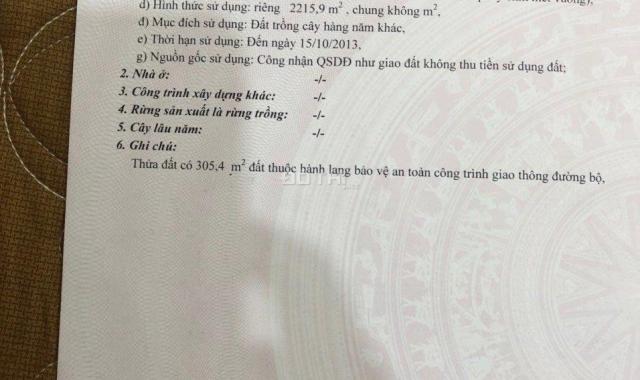 Bán đất tại Xã Vạn Hưng, Vạn Ninh, Khánh Hòa diện tích 5100m2