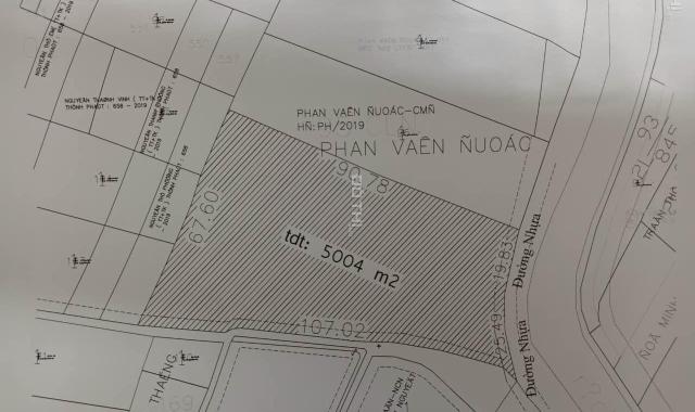 Bán đất mặt đường Trần Thị Khoe, xã Tân Thạnh Tây, Củ Chi diện tích 5004 mét vuông