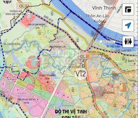 Chính chủ cần bán gấp lô góc đất tái định cư Puzolan Sơn Tây, Hà Nội. Giá thỏa thuận, DT: 185m2