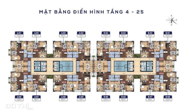 Bán nhanh căn 3 ngủ - 95m2 toà N01T1 Ngoại Giao Đoàn. LH 0937466689