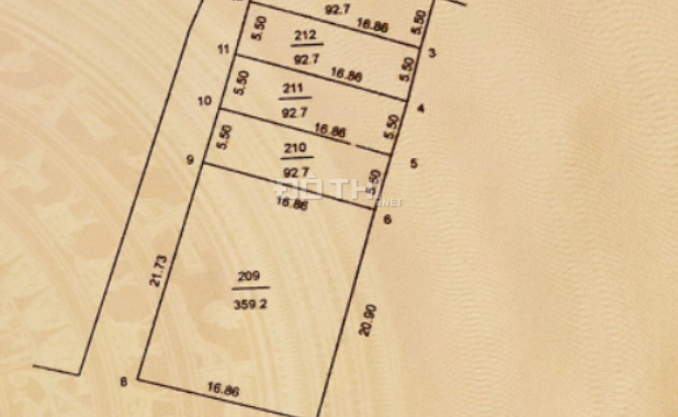 Rẻ nhất khu vực Phù Linh - SS 92.7m2 đường 5m khổ đất vuông vắn giá hơn tỷ. LH 0976677492