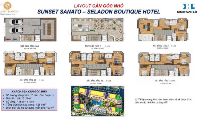 Bán hotel, khu nghỉ dưỡng tại dự án Sunset Sanato, Phú Quốc, Kiên Giang diện tích 450m2