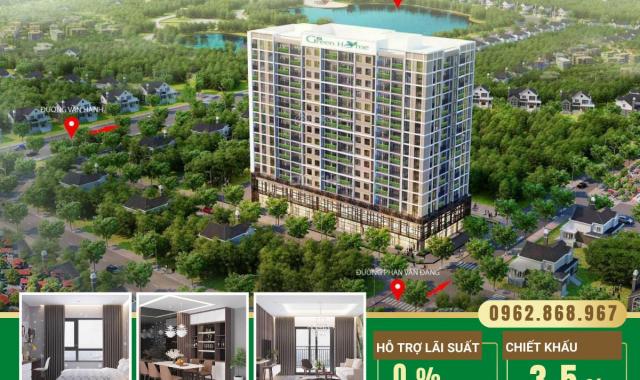 Phương Đông Green Home chỉ từ 31tr/m2 CK 3,5%, LS 0%/18th view sông view Kim Quan. LH: 0962.868.967