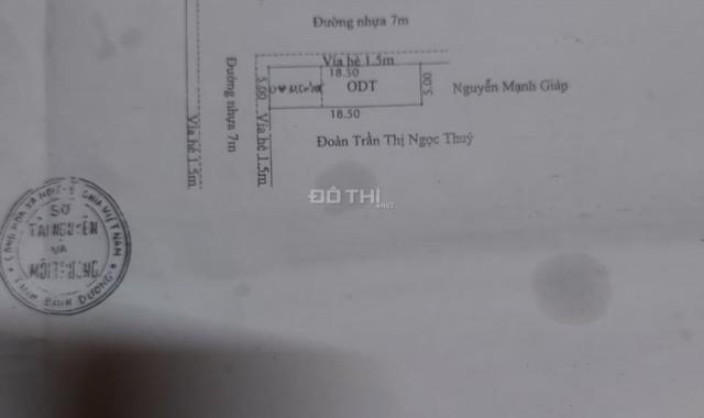 Đất 2 mặt tiền Bình Hòa, Thuận An, Bình Dương. 92.5m2
