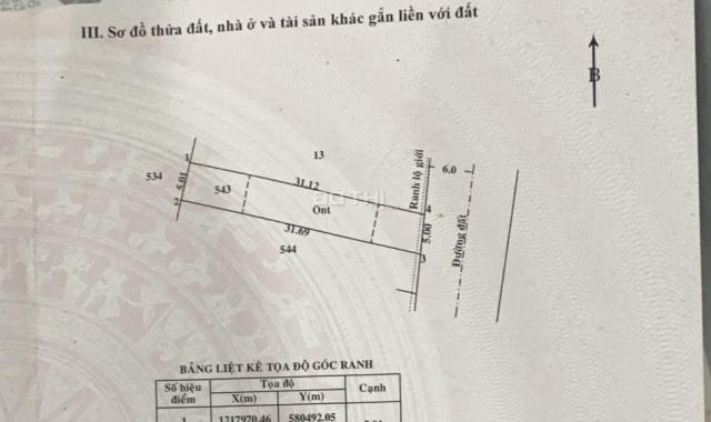 Bán đất mặt tiền đường 516, Xã Nhuận Đức, Củ Chi, Hồ Chí Minh diện tích 156m2 giá 1.65 tỷ