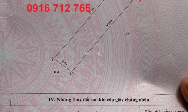 Bán đất tại Xã Tam Quan, Tam Đảo, Vĩnh Phúc diện tích 447,3 m2