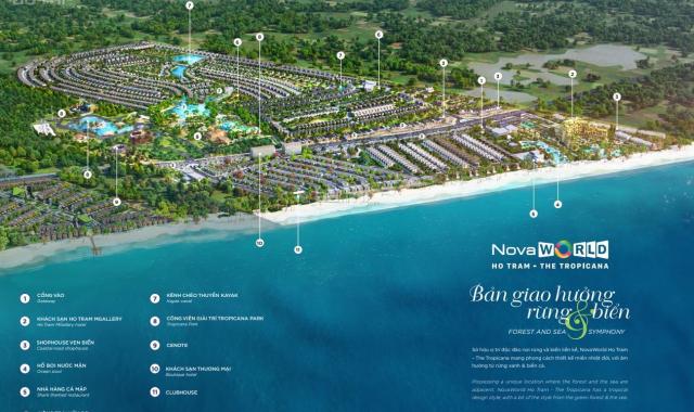 Novaworld Hồ Tràm - Cần bán biệt thự giá gốc CĐT - CK 12% - Thanh toán đợt 1 chỉ 15%