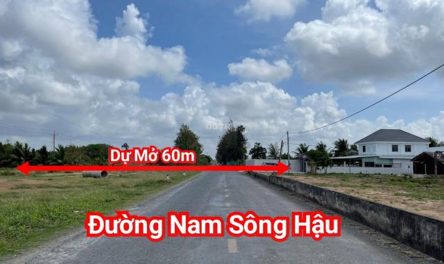 Bán 33.135m2 đất mặt tiền 100m đường Nam Sông Hậu, Trần Đề Sóc Trăng